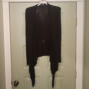 lane bryant black cardigan